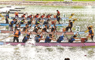 2021年北京市端午节龙舟大赛昨日开幕