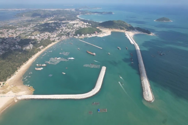 万宁乌场一级渔港项目建设持续刷新“进度条”