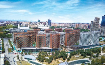 北京冬奥村全面完工交付居住区赛时可提供2338个床位