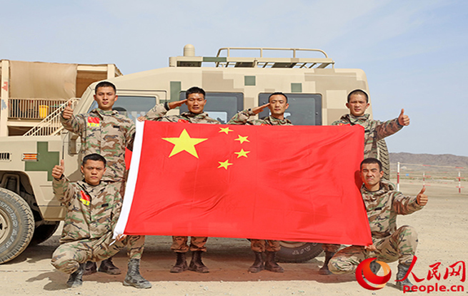 中国参赛队斩获“国际军事比赛—2021”“