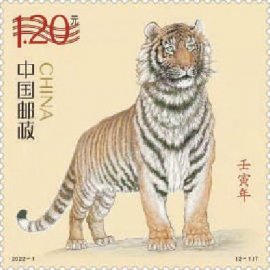 虎年生肖邮票图稿公布