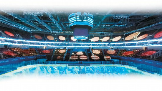 相约北京冰球国内测试活动在即五棵松体育馆尽显科技范儿