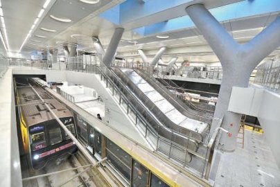 地铁14号线即将全线贯通日均客运量将超91万人次