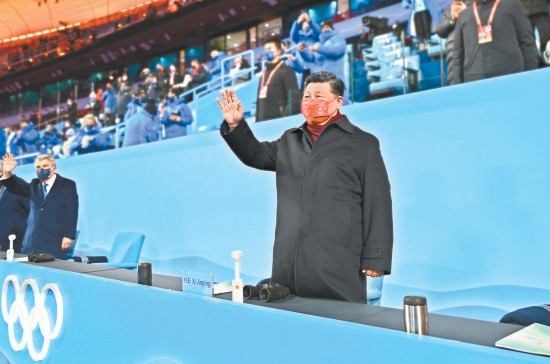 第二十四届冬季奥林匹克运动会在北京圆满闭幕