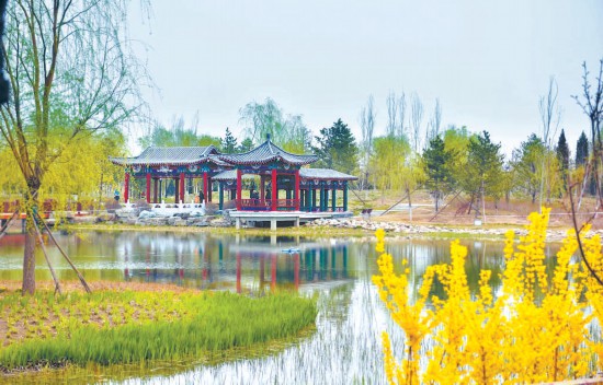 北京大兴打造绿色南中轴串联多个公园首都城南森林屏障基本形成